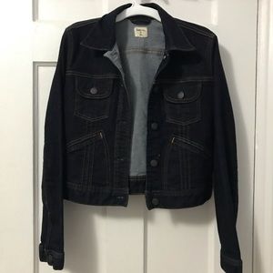Gap cropped jean jacket